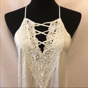 *LILAC* Lace Up / Racerback Tank